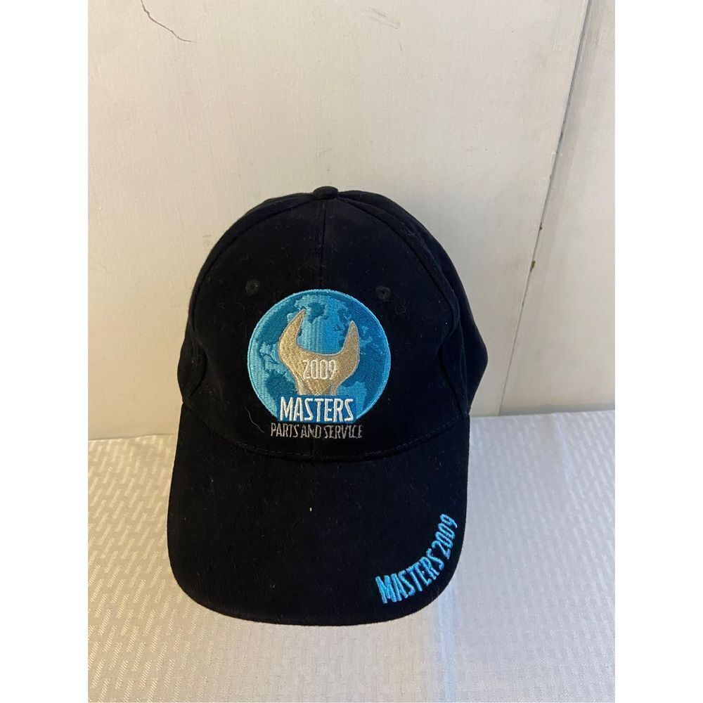 Master 2009 Golf black‎ blue baseball hat Volvo cap